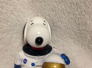 Westland Peanuts Snoopy Dog Astronaut Kennedy Space Center Figurine 2009 Rare 2