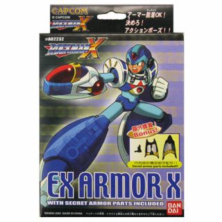 Mega Man Bandai Rockman Mega Armor Series Model Ex Armor X Figure Misb