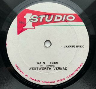 Wentworth Vernal - Rain Bow / Wont You Come Home - Delroy Wilson - Studio 1