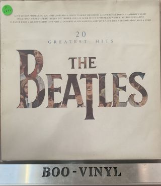 The Beatles - 20 Greatest Hits.  1982 Vinyl Lp.  Uk Pressing.  Pctc 260 A3/b2 Ex