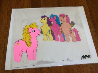 Vintage My Little Pony Production Animation Cel 1986 1987 Marvel P38