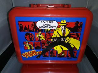 A Fun And Unique Disney Dick Tracy Lunch Box And Thermos