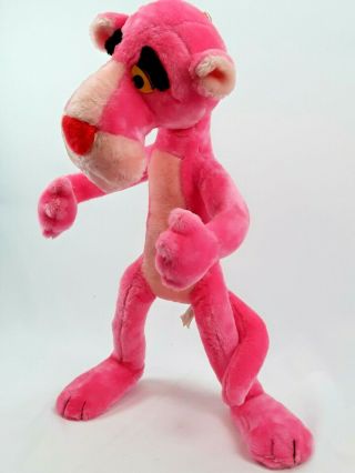 Vintage 1980 Pink Panther Mighty Star Bendable 24 