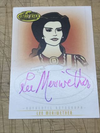 2005 Star Trek Art And Images Lee Meriwether As Losira Autograph Card A27 K8