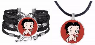 Betty Boop Bracelet And Necklace
