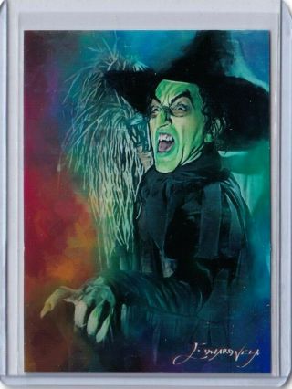 Sp6h Wicked Witch Of The West 3 - Aceo Art Sketch Card Signed By Artist 50/50