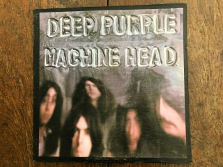 Deep Purple " Machine Head " Us Pressing Warners Label Bs2607 W/ Poster