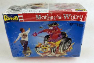 Revell Ed Big Daddy Roth Mothers Worry Hot Rod Monster Model Kit 1996 Rat Fink 2