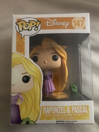 Funko Pop Disney Tangled Rapunzel And Pascal Vinyl Figure