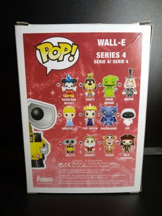 Funko Pop Vinyl Disney Wall - E Figure 45 series 4 3