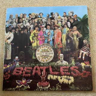 The Beatles Sgt Peppers Vinyl First Pressing 637 - 1 Mono Record Lp