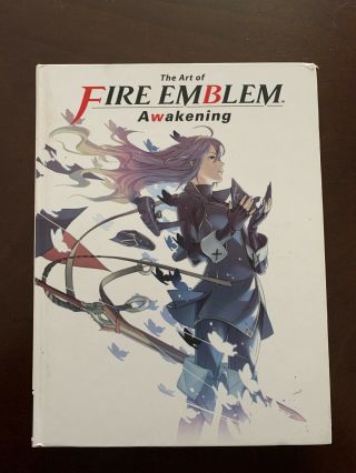 The Art Of Fire Emblem: Awakening Hardcover Art Book -,  Some Wear On Cover