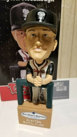 Clayton Mccullough Lansing Lugnuts Manager Sga Bobblehead Dodgers Blue Jays