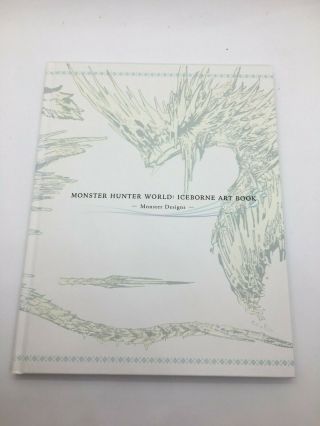 Monster Hunter World Iceborne Art Book Ice Borne Capcom Hard Cover Book F/s