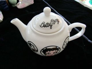 Betty Boop White Tea Pot