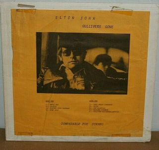 " Gullivers Gone " This Is A Mega Rare Elton John 1970s Live Tour