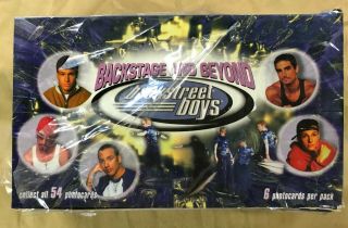 Backstreet Boys Backstage And Beyond Photocards Box,  6 Photos Per Pack