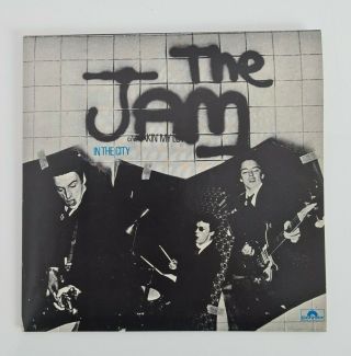 7 " Vinyl Record Single The Jam In The City Takin 