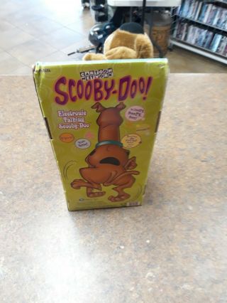 2000 Cartoon Network Talking Scooby Doo Plush 14 
