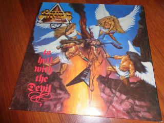 Stryper ‎– To Hell With The Devil.  Org,  1986.  In,  Rare
