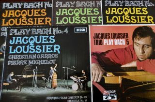 Decca Skl London Slb Jacques Loussier Play Bach No 