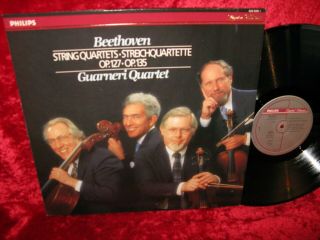 1988 Holl Nm Philips 420 9261 Digital Beethoven String Quartets Op.  127 & 135 Gua