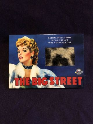 Breygent Classic Vintage Movie Posters Lucille Ball Vt1 Coat Costume Prop Card