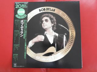 Bob Dylan - Grand Prix 20 - 1976 Lp (cbs Japan,  Obi,  Insert) 29ap 35 (ex,  / Nm -)