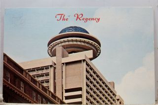 Ad Regency Hyatt House Hotel Postcard Old Vintage Card View Standard Souvenir Pc