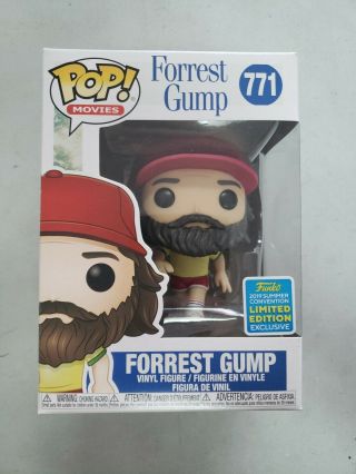 Funko Pop Forrest Gump With Beard Figure 2019 Summer Convention Exclusive 771