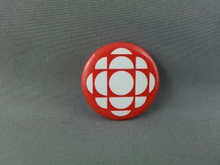 Cbc (canadian Broadcasting Corporation) Pin - Featuring Modern Logo