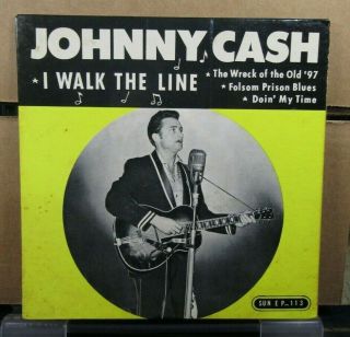 Johnny Cash Sun Ep - 113 I Walk The Line The Wreck Of The Old 