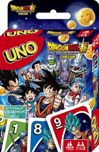 Uno Dragon Ball Playing Cards Game With Tracking Japan