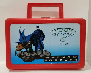 Batman Forever Toy Box 1995 Dc Comics Lunch Box Robin