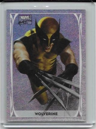 2020 Marvel Masterpieces Wolverine Limted Edition Holofoil 10 Of 20