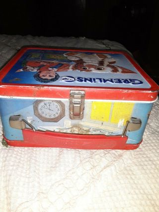 Vintage Gremlins Lunch Box 1984 With Thermos Aladdin Industries Warner Bros Rare 2