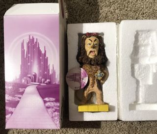 Westland Giftware Wizard Of Oz Cowardly Lion Bobblehead 1810 W/ Box