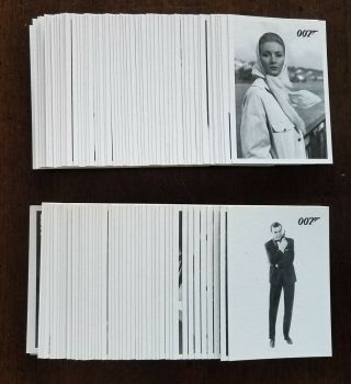 2012 James Bond 50th Anniverary Complete From Russia With Love Set 108 Cards