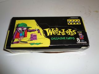 2007 Weird - Ohs Collector Card Wax Box - 22 Packs - 8 Cards Per Pack - Box