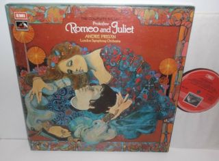 Sls 864 Prokofiev Romeo And Juliet London Symphony Orchestra Previn 3lp Box Set