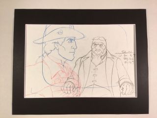 Bravestarr Production Animation Cel Drawing Fimation 1980s