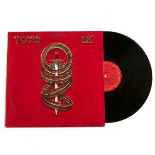 Toto - Iv (1982) Vinyl,  Lp Columbia Fc 37728 Pressing Us