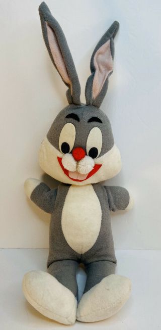 Vintage 1971 Warner Brothers Bugs Bunny 15 " Plush Doll 6390