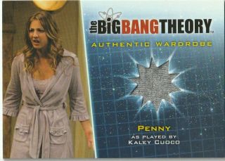 Cryptozoic The Big Bang Theory Season 5 Wardrobe Costume M29 Penny Robe