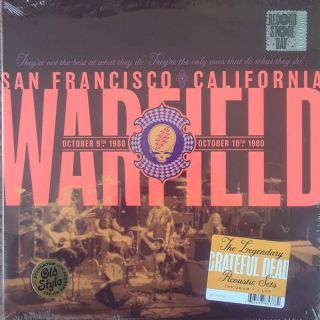 The Grateful Dead The Warfield,  San Francisco,  Ca 10/9/80 & 10/10/80 2 X Lp Viny
