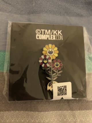Takashi Murakami X Complexcon Flower Cluster Pin