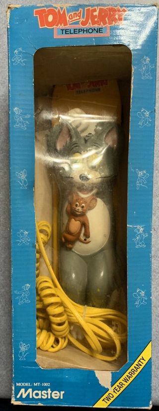 Vintage 1993 Tom And Jerry The Movie Telephone
