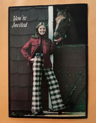 Fashion Wagon 4 X 6 Continental Size Postcard Vintage Clothes Ad 1970 