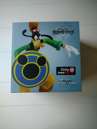 Disney Kingdom Hearts Gallery Gamestop Exclusive Goofy Statue Diamond Select