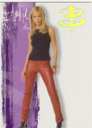 Buffy Tvs The Story So Far Foil Embossed Chase Card B1